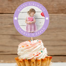 Search for birthday with photo stickers Purple