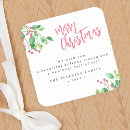 Search for holiday greenery stickers Typography