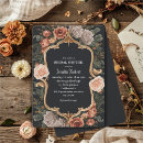 Search for gothic bridal shower invitations Dramatic