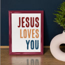 Recherche de jésus vous aime art Chrétien