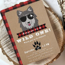 Search for buffalo plaid birthday invitations Kraft
