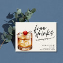 Recherche de cocktail party save the dates Boissons gratuites