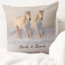 Search for white horse pillows Winter