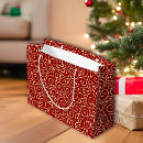 Search for elegant red christmas gift bags Dots