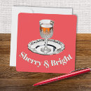 Search for pun christmas cards Red