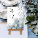 Search for slate grey table cards Dusty blue