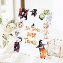Search for trick or treat signs Spooky