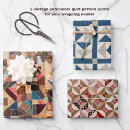 Recherche de textile vintage papier cadeau Bleu