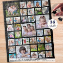 Recherche de famille puzzles Collage photo