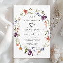 Search for womans 50th birthday invitations Modern