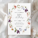 Search for elegant 70th birthday invitations Modern