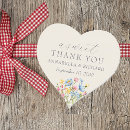 Search for a sweet thank you stickers Colourful