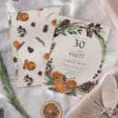 Search for rustic 30th birthday invitations Calligraphy
