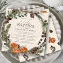 Search for rustic greenery christening invitations Catholic