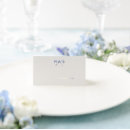 Search for vintage place cards Blue and white