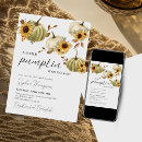 Recherche de peu de citrouille invitations Script de calligraphie