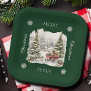 Search for vintage christmas plates Snow