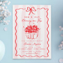 Recherche de pink bow invitations Rose