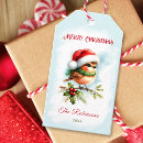 Search for christmas robin gift tags Traditional