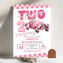 Search for two fast two curious birthday invitations For kids