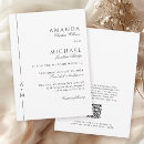 Search for qr code wedding invitations Minimal