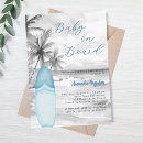 Recherche de surf baby shower invitations Rétro