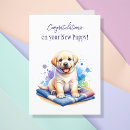 Search for on your new puppy congratulations cards Dog