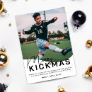 Search for soccer christmas cards Merry kickmas