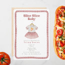 Search for round pizza invitations Slice slice baby