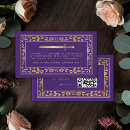 Recherche de royal purple invitations Floral
