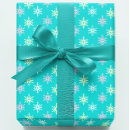 Search for retro christmas wrapping paper Snowflake
