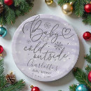 Search for purple christmas plates Winter baby shower