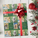 Search for pet christmas wrapping paper Cute