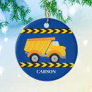 Search for dump truck ornaments Blue