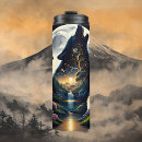 Search for full moon travel mugs Wolf