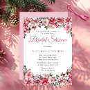 Recherche de poinsettia bridal shower invitations Brunch nuptial