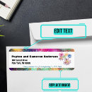 Search for gold calligraphy return address labels Glitter