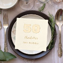 Recherche de beige serviettes Fête d'anniversaire