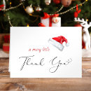 Search for santa claus thank you cards Merry