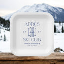 Search for ski paper plates Apres ski party