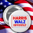Search for funny political buttons Kamala