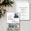 Search for new house holiday cards Moving