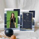 Search for watercolor bar bat mitzvah invitations Gold foil
