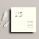 Search for ivory square wedding invitations Classic