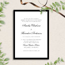 Search for black tie wedding invitations Formal