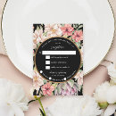 Search for accommodation wedding rsvp cards Floral