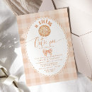 Search for thanksgiving baby shower invitations Gingham