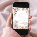 Search for peach bridal shower invitations Simple