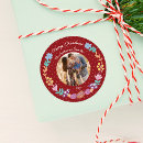 Search for red cat stickers Merry christmas