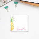 Search for pineapple post it notes Tropical